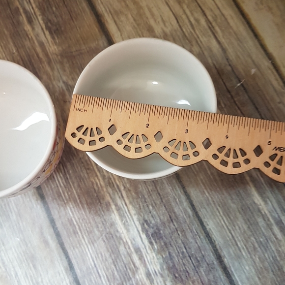 Vintage ice cream dishes set of 2 - Picture 6 of 6